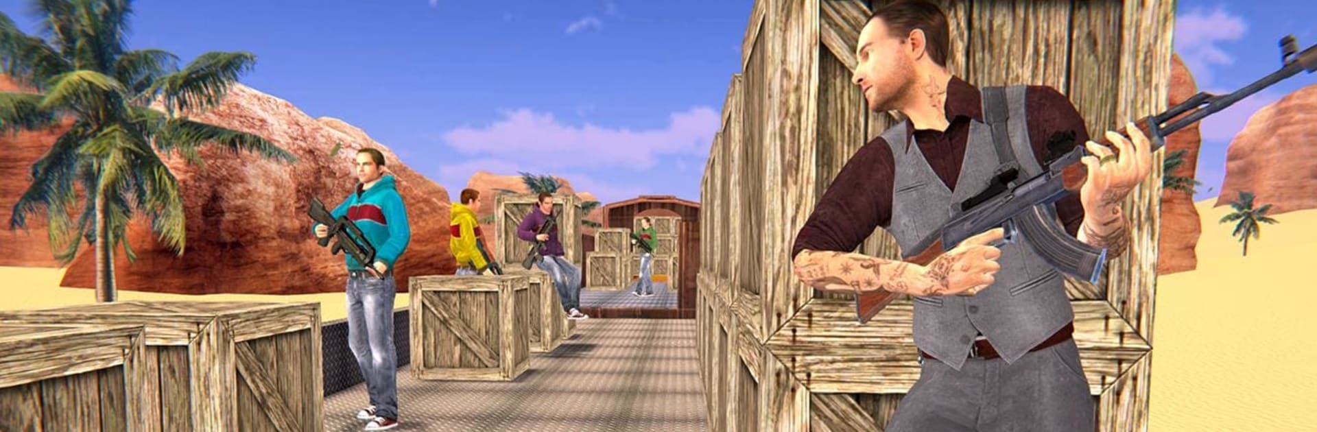 Train Gold Robbery 2019 – New Train shooting games