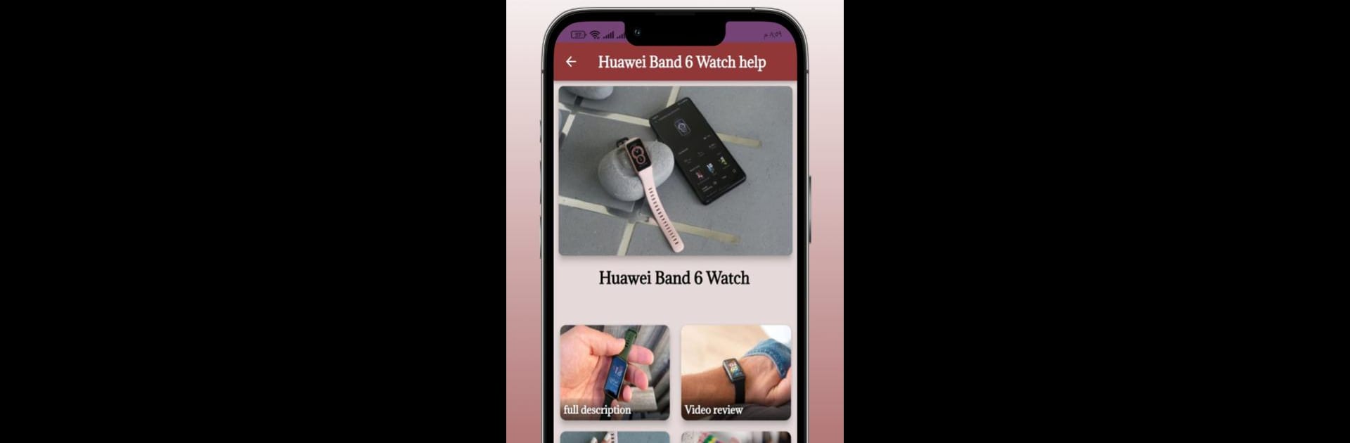 Huawei Band 6 Watch help