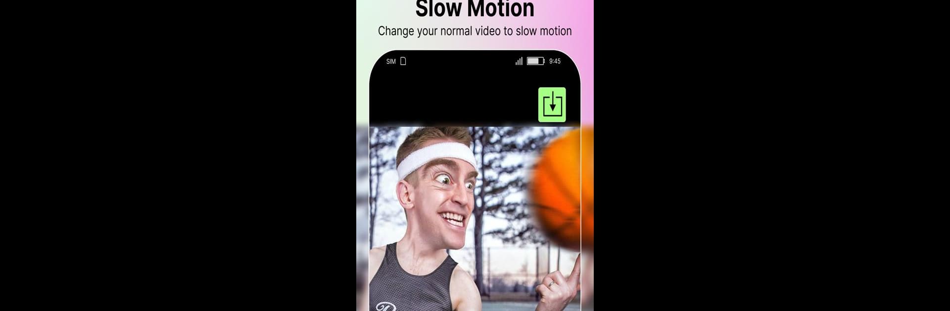 Slow motion video fast&slow mo