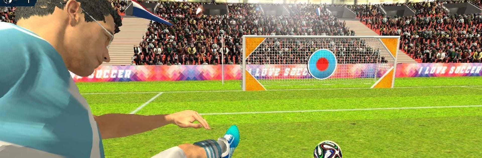 Football Championship-Free kick Soccer