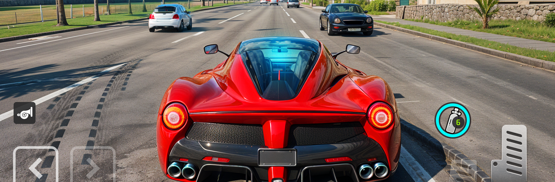 Real Traffic Car Driving Games