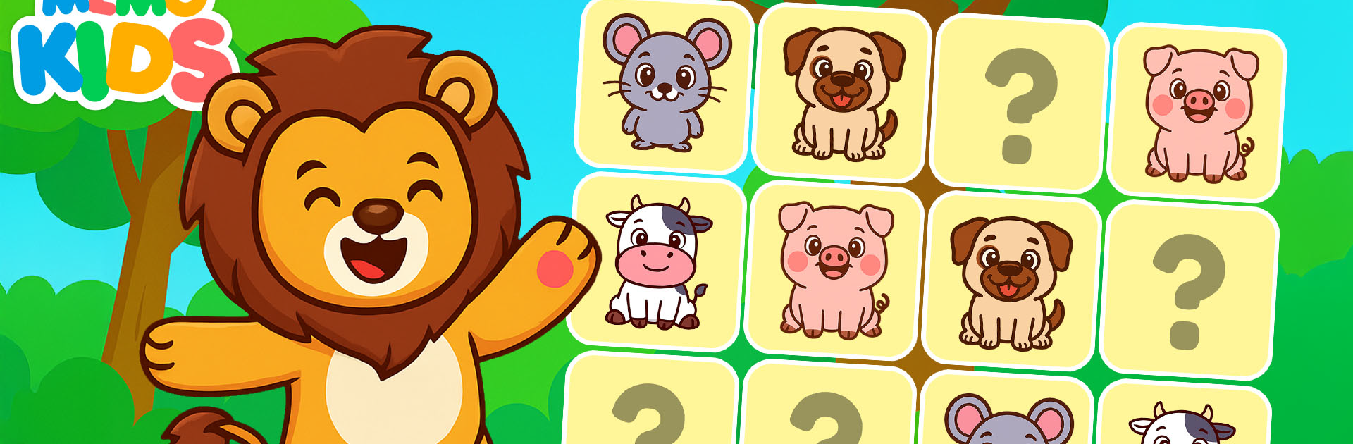 MemoKids: Memory Games, kids