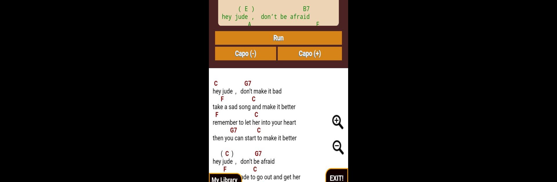 Guitar Chord Transposer Simple