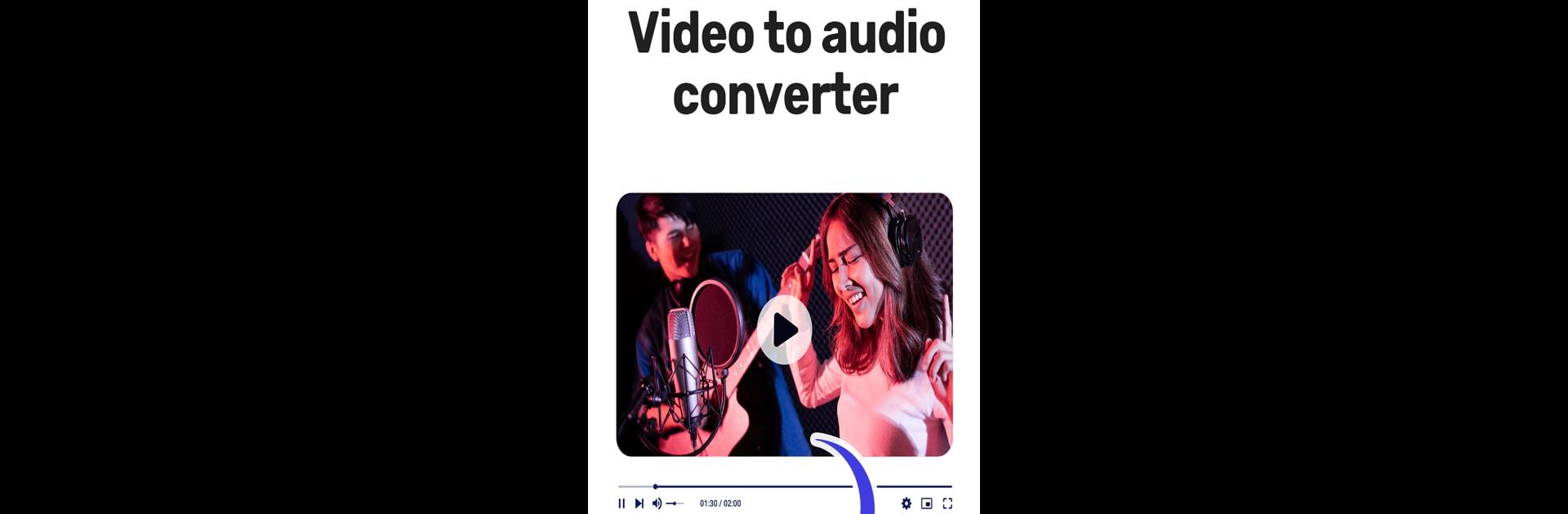 Conversor de vídeo para áudio