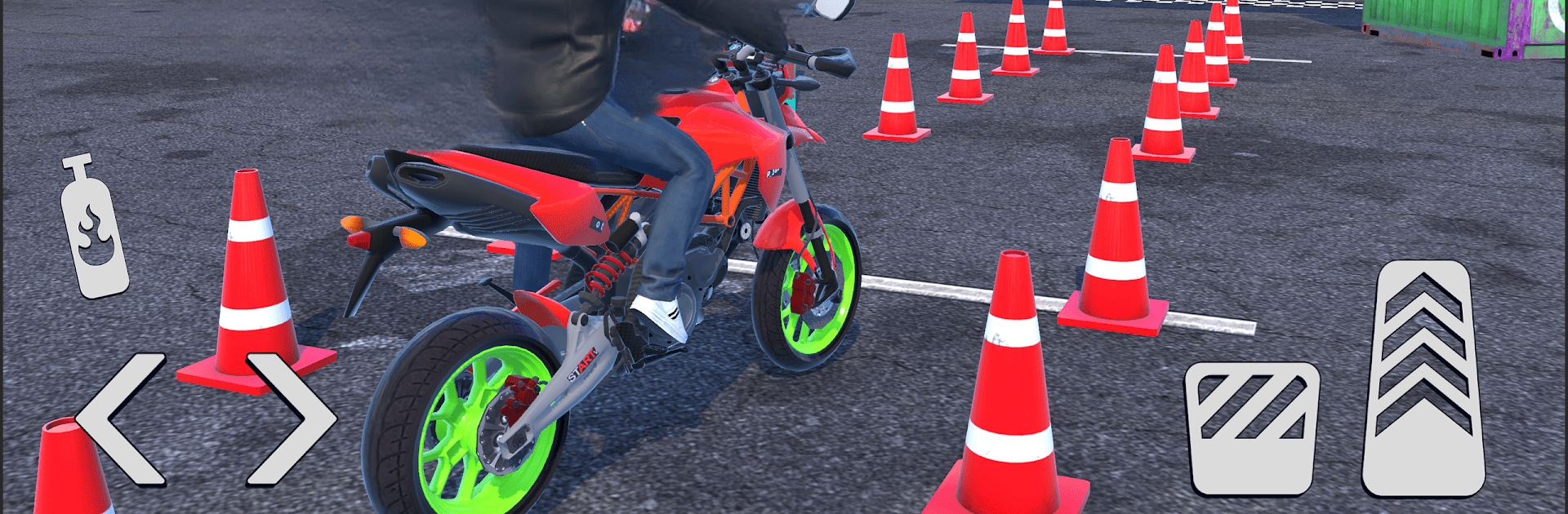 Bike Rider, jeu de course moto