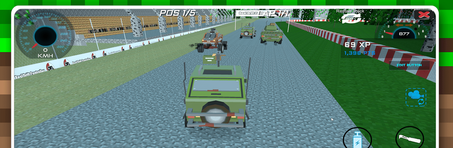 Blocky Combat SWAT Desert War