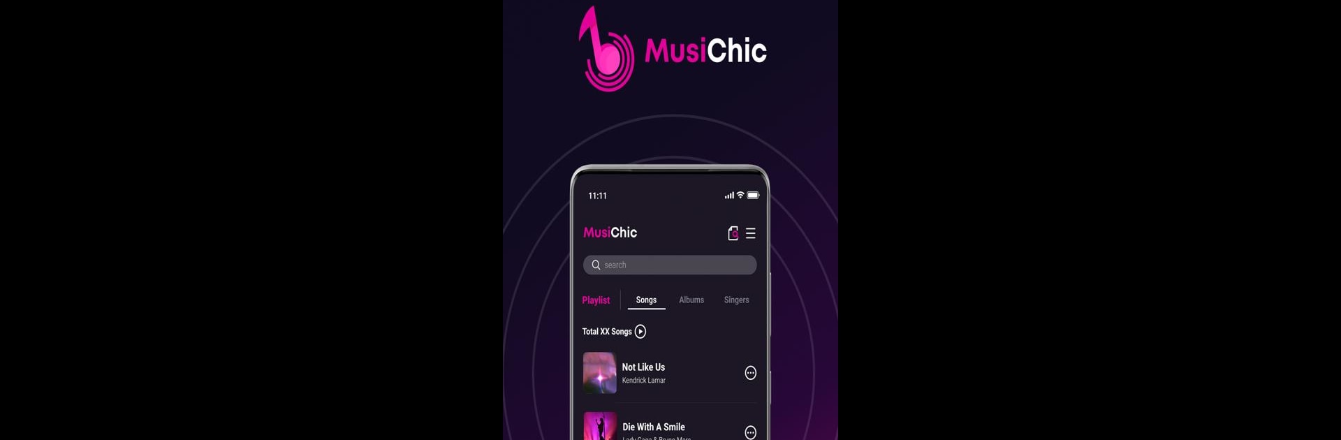 MusiChic-Offline Music Player