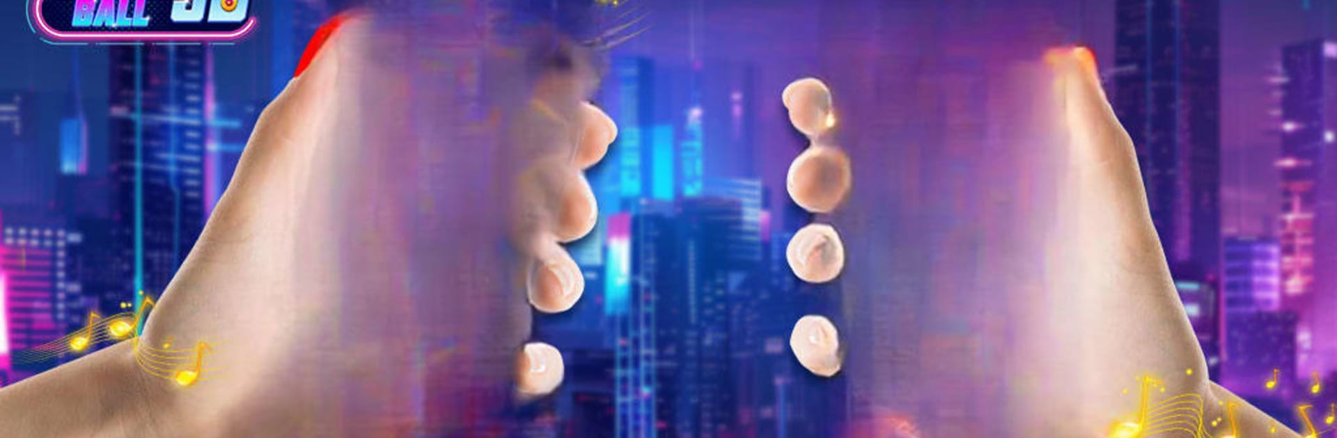 Cyber Rolling Music Ball Game
