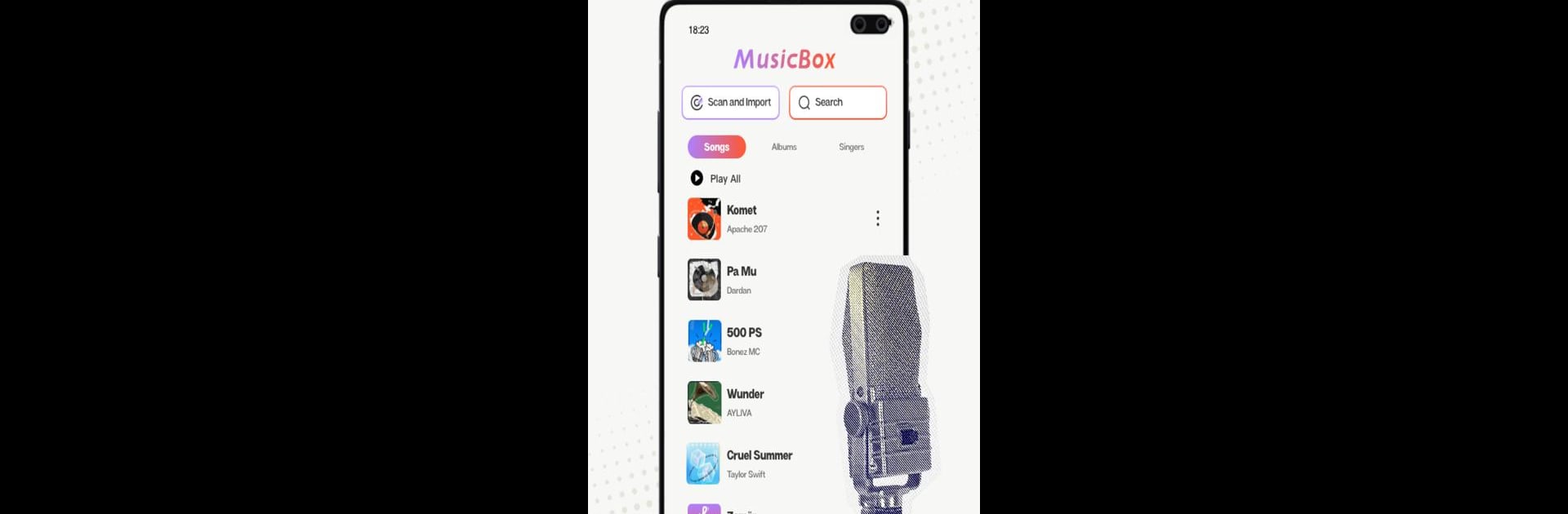 MusicBox -  MP3 sin conexión