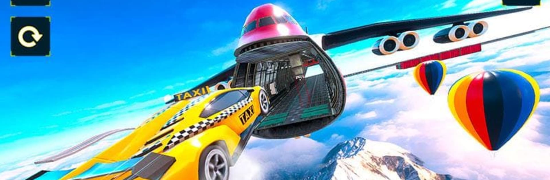 Taxi Car Stunts Games 3D: GT Racing Car Stunt