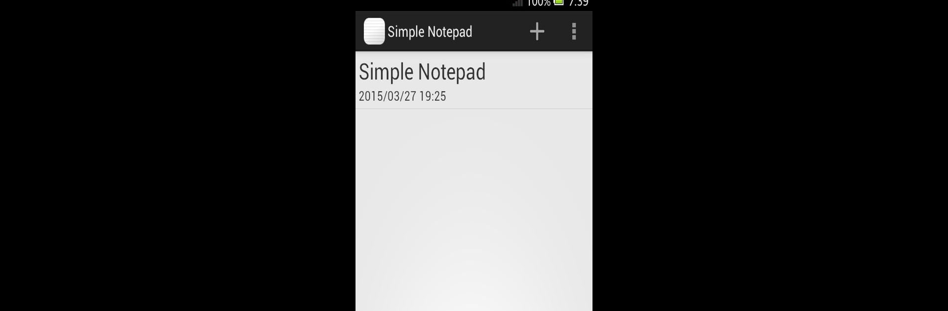 Simple Notepad