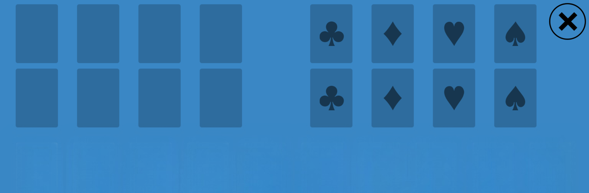 Solitaire FreeCell Two Decks