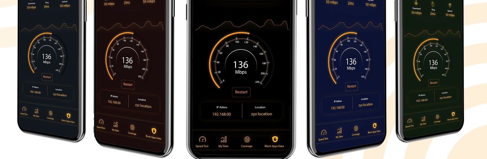 Wifi Password & Speed Test App