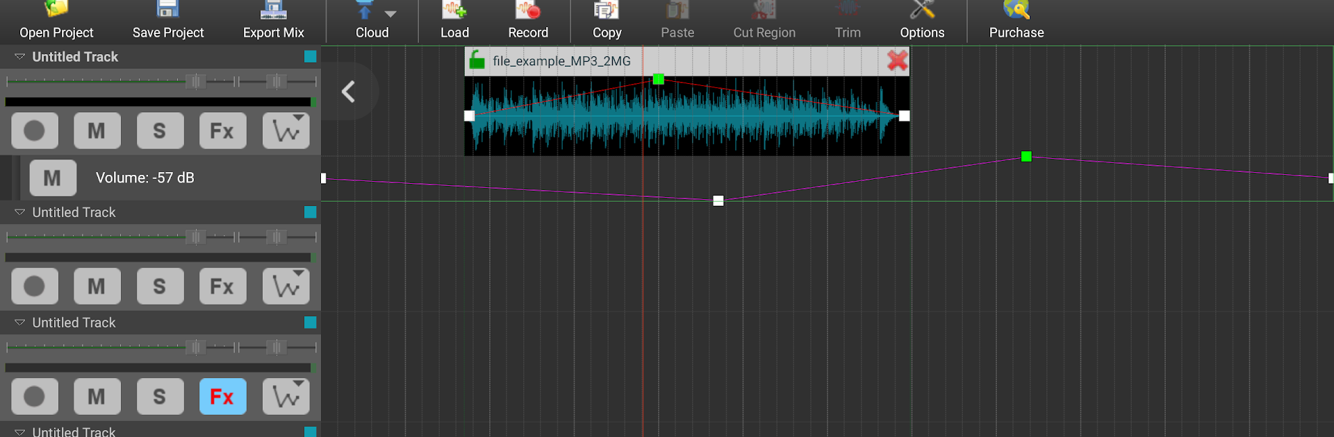 MixPad Multitrack Mixer