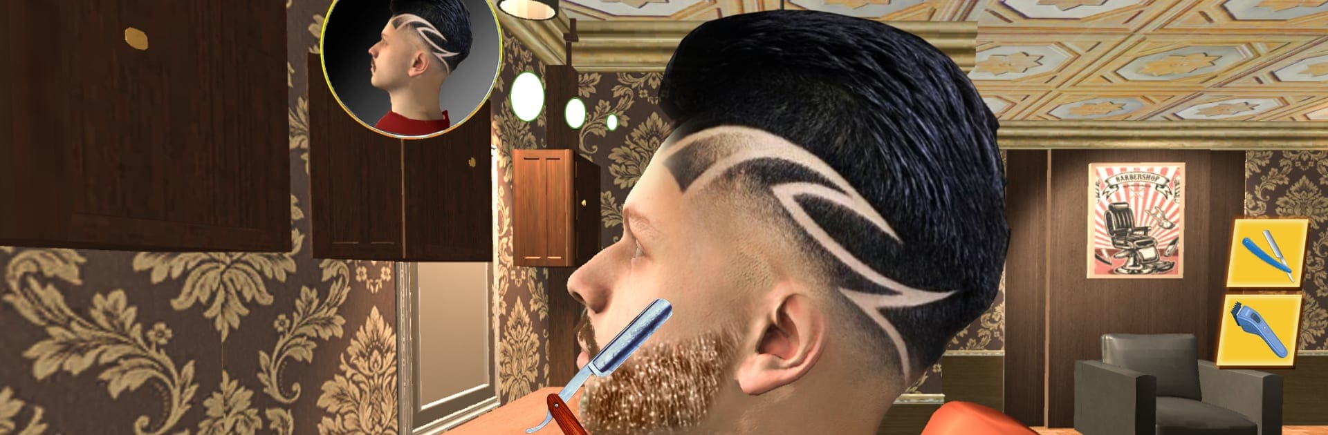 Barbearia: Corte de cabelo