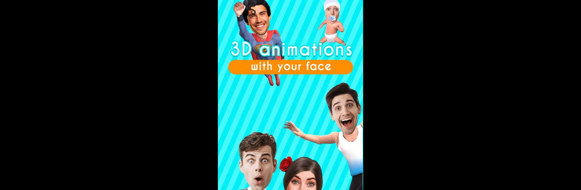 Animaciones 3D con tu cara