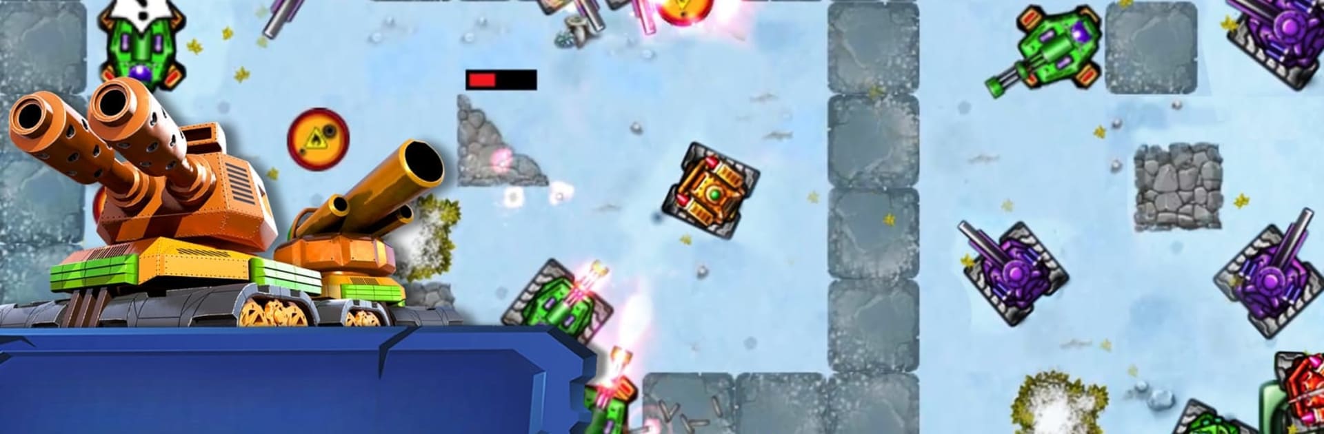 Tank Battles 2D