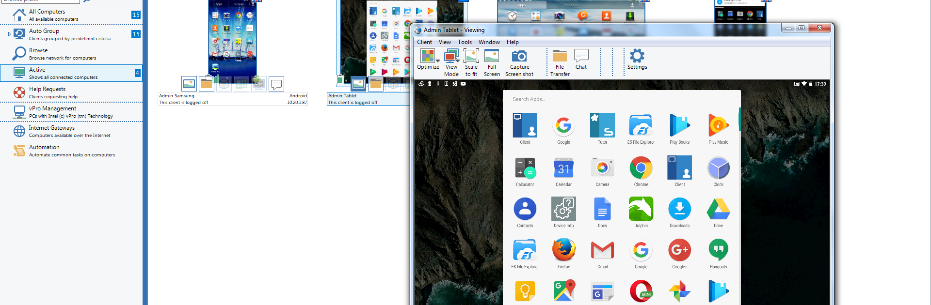 NetSupport Manager Client