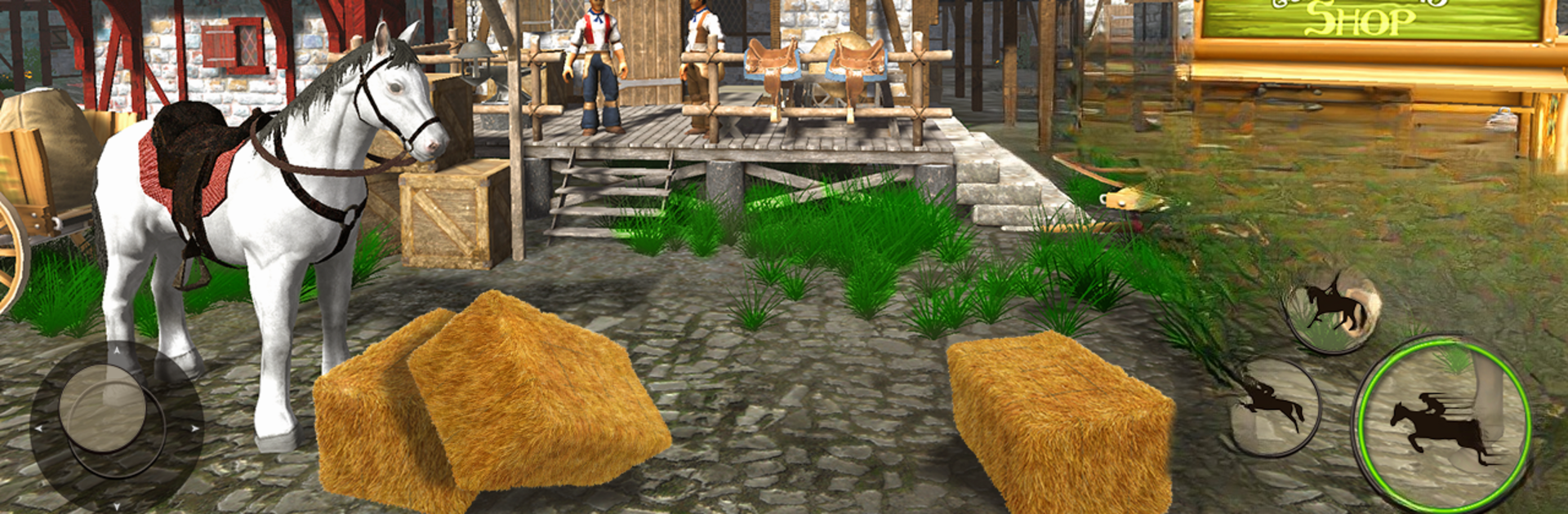 Horse Taxi City Transport: Horse Riding Games