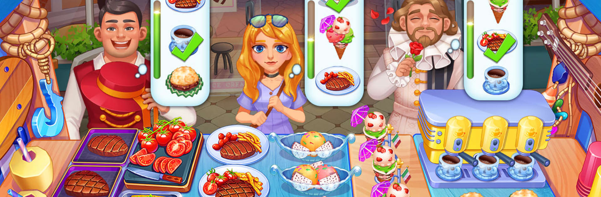 Cooking Voyage - Crazy Chef's Restaurant Dash Game