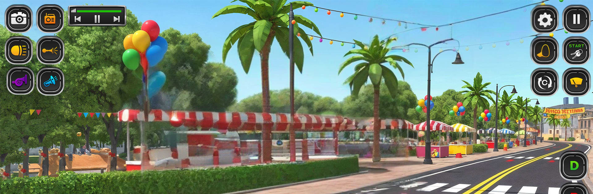 City Tuk Tuk Rickshaw Game 3D