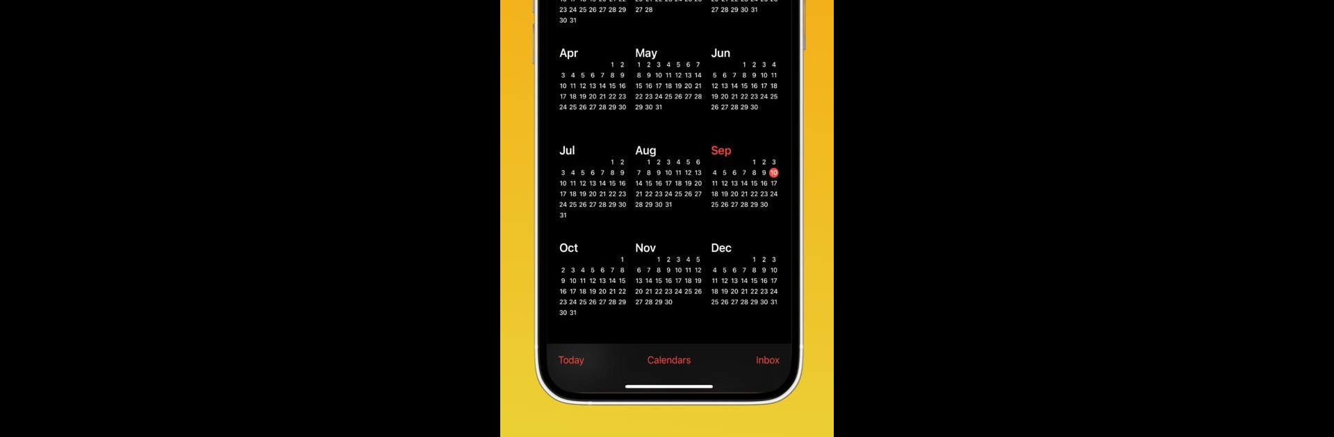 iCalendar - Calendar OS 18