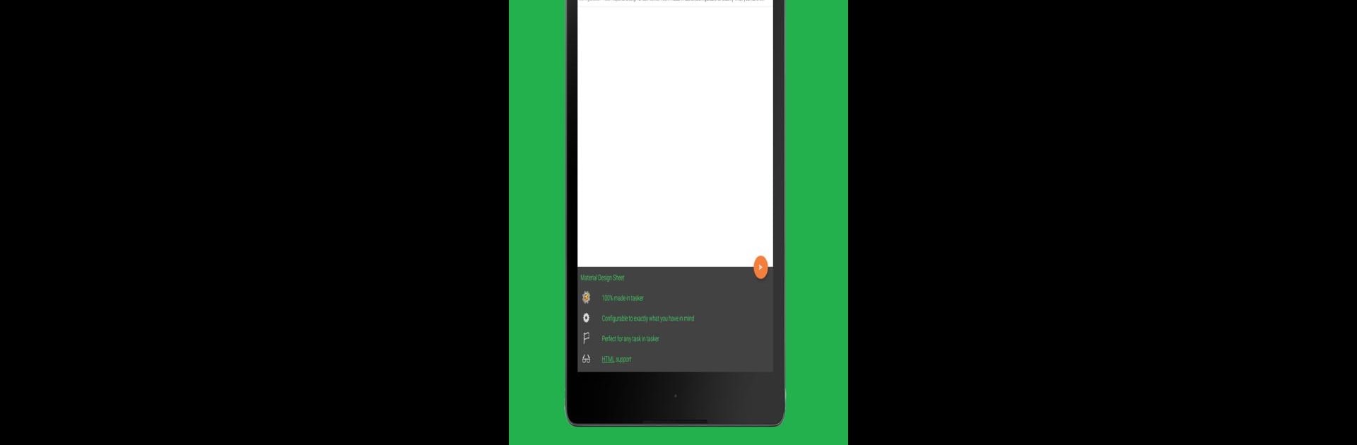 Snackbar Tasker Plugin
