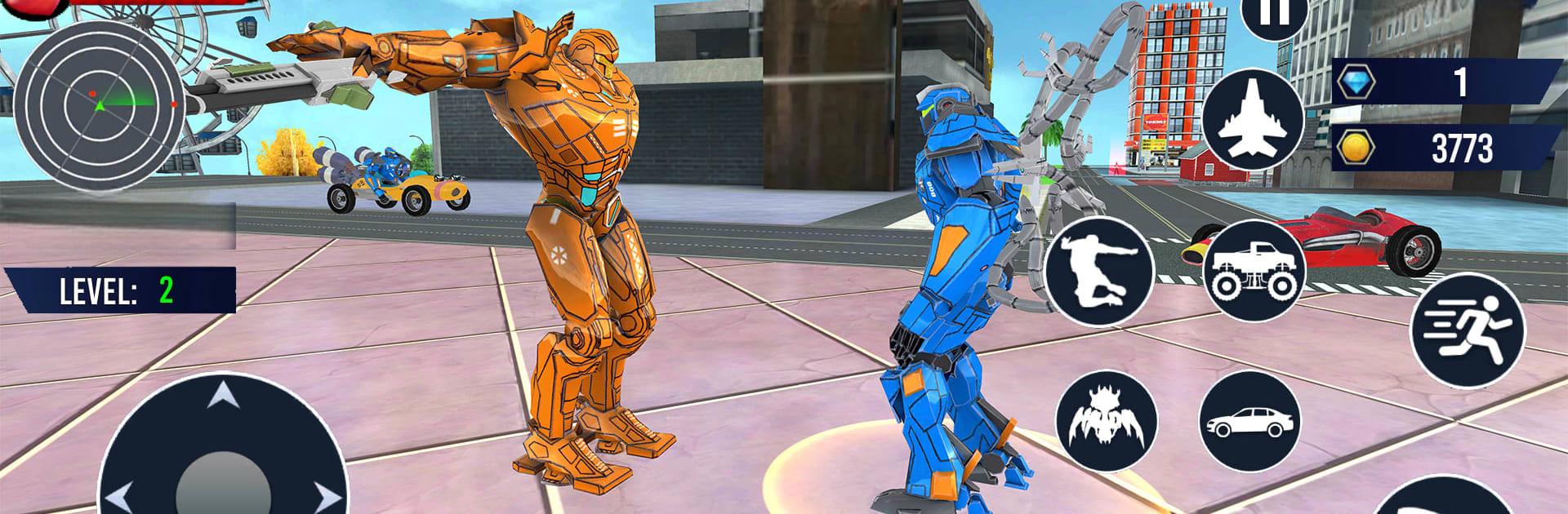 Octopus Transformer Robot Game