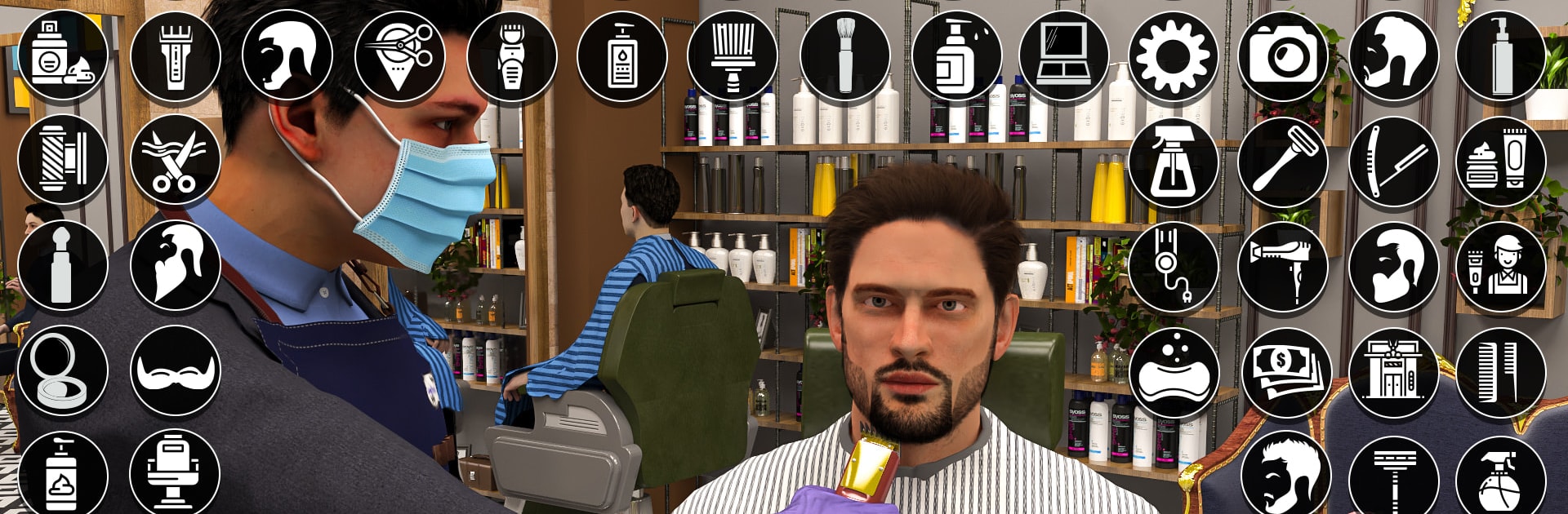 Barber Shop Hair Cut Games