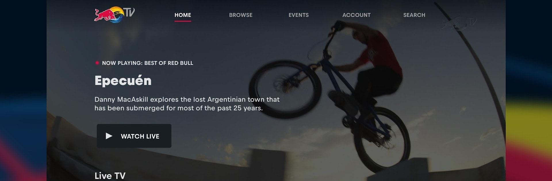 Red Bull TV: deportes y vídeos