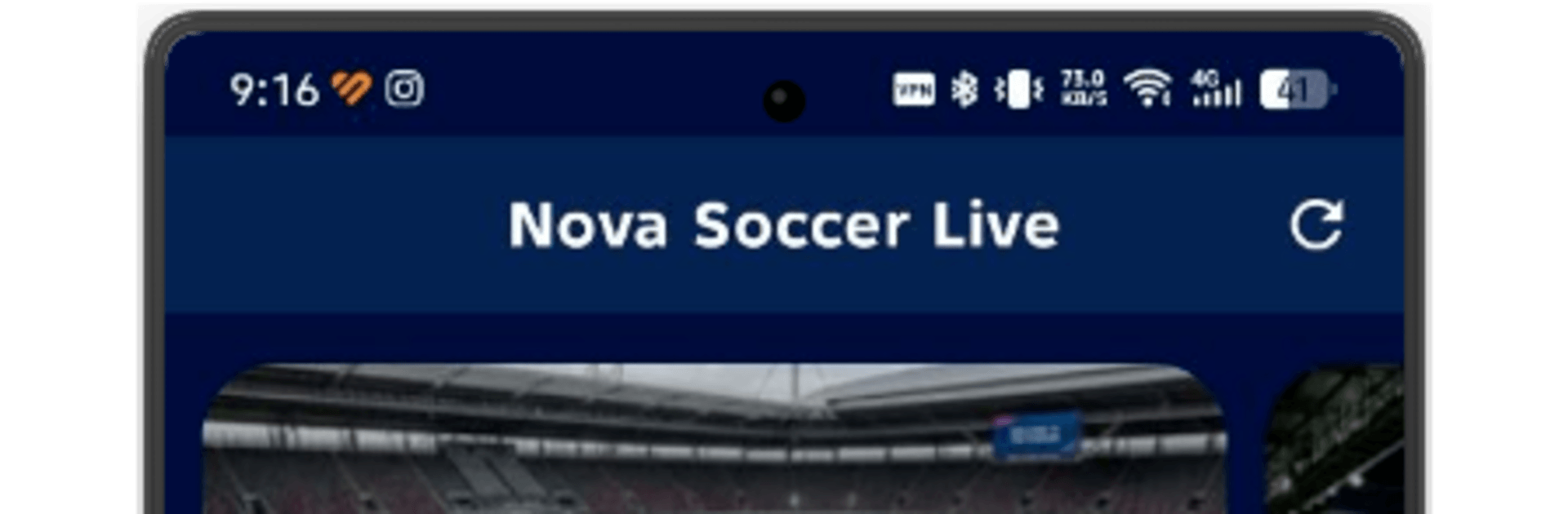 Nova Soccer Live Hub