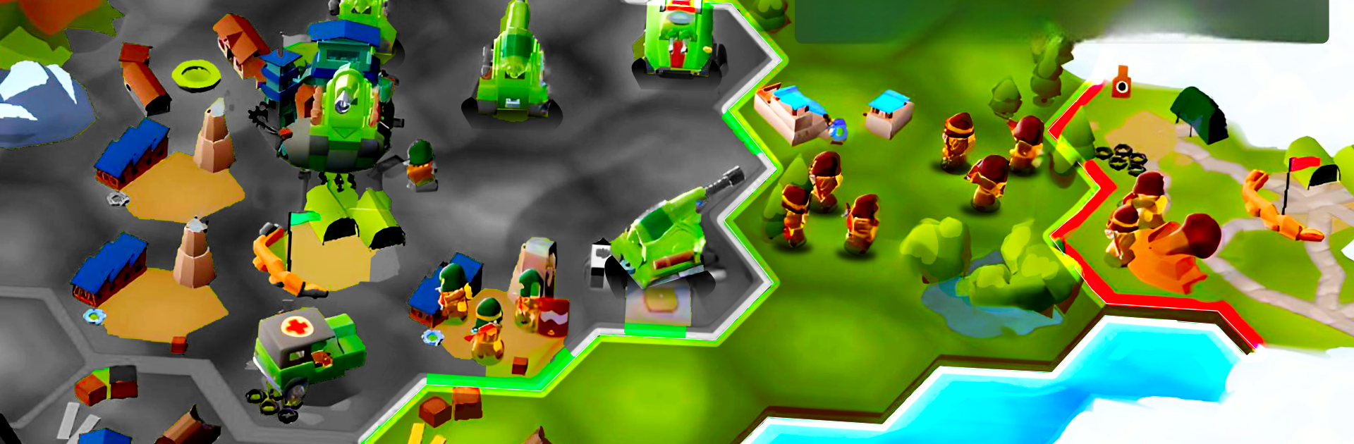 War Hex: Army men & tactics