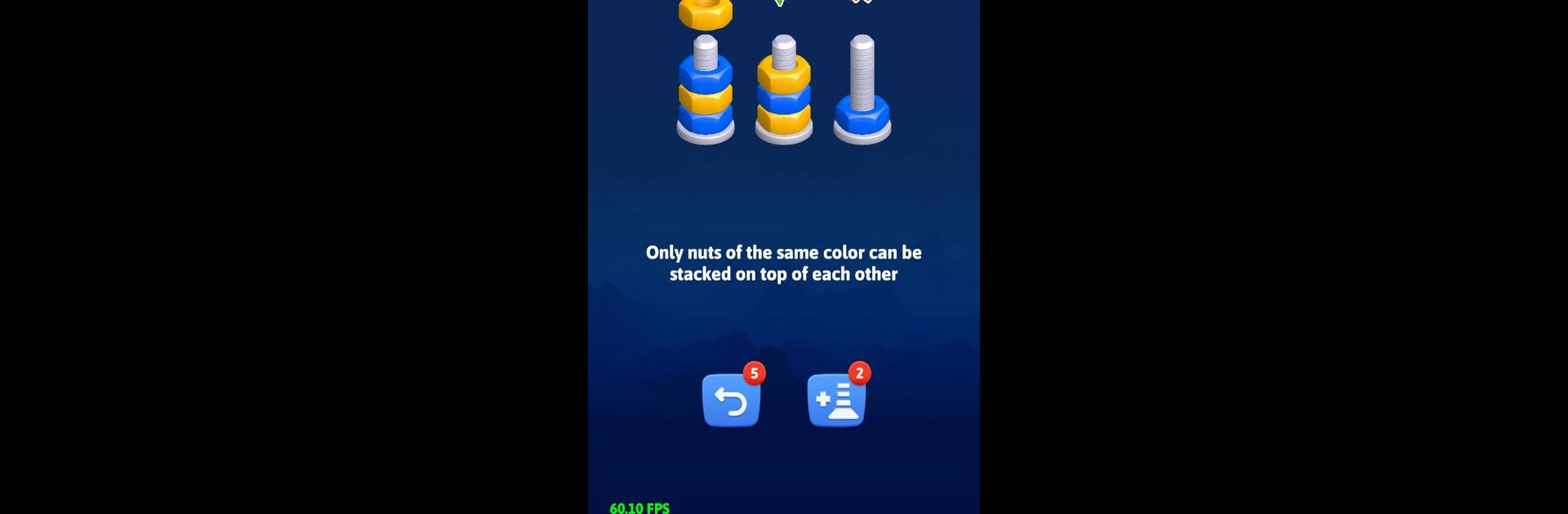 Nut Craze: Color Sorting Game
