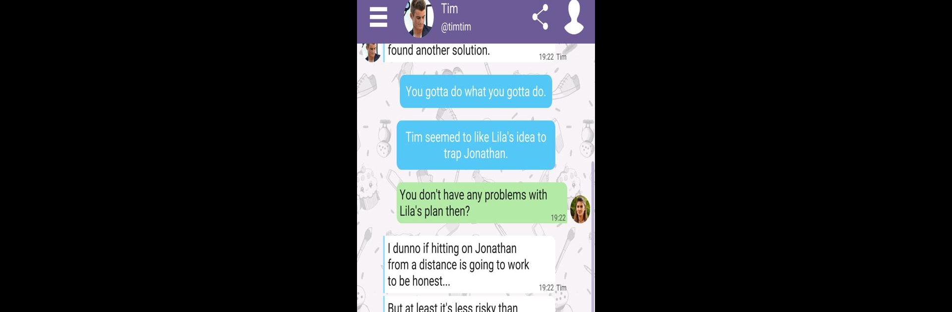 Hey Love Nora: Texting Story