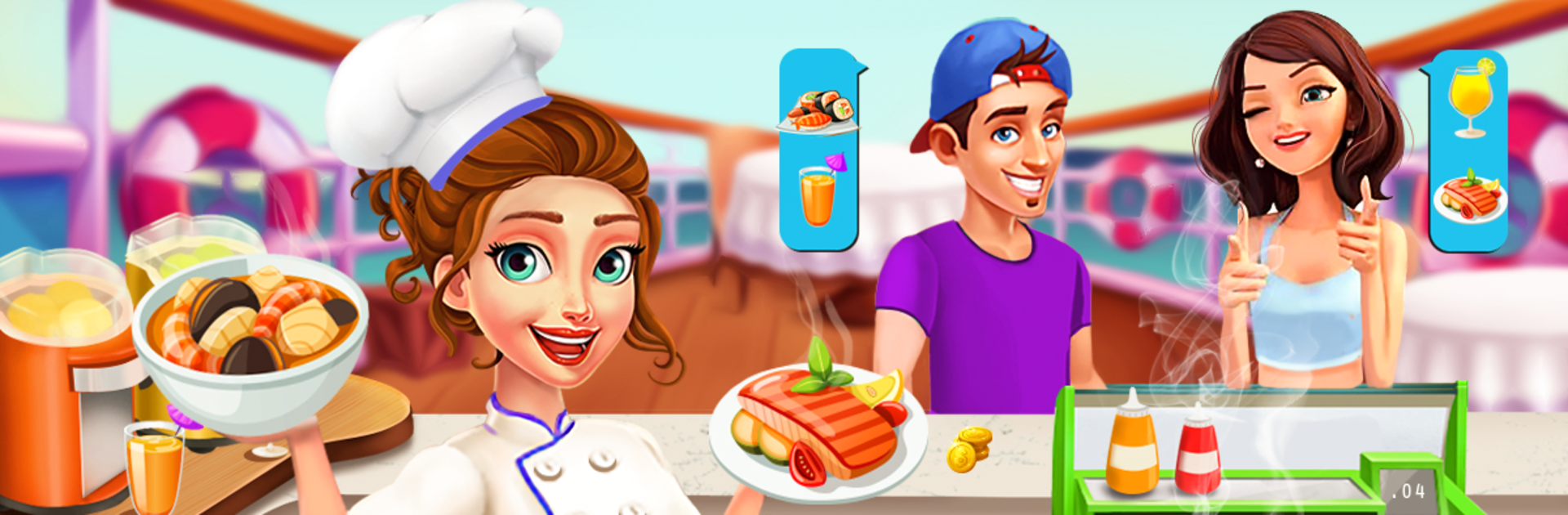 Seafood Chef: Cooking Games