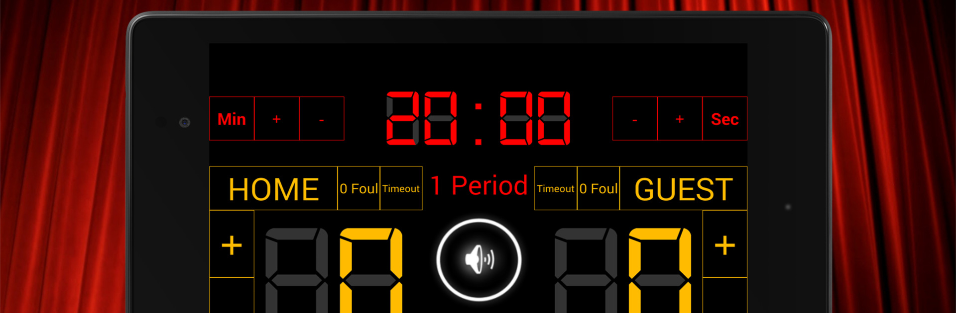 Scoreboard Futsal