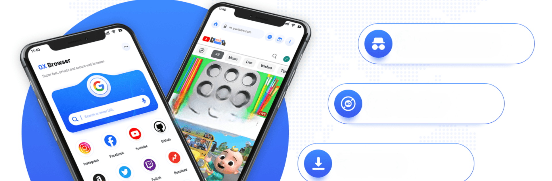 OX Browser : Faster & Secure