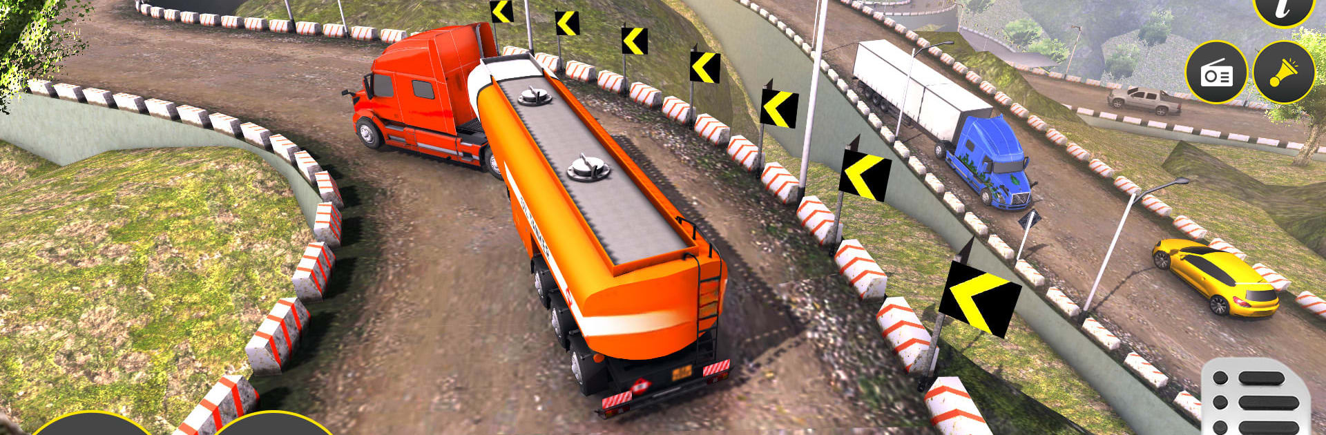 Oil Truck Driving Games 3D