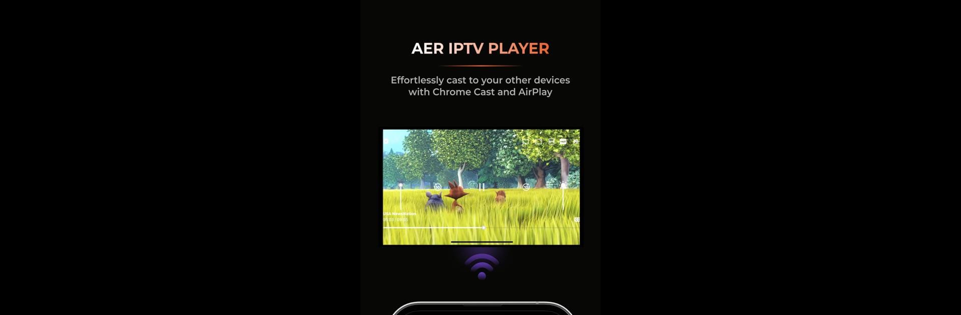 Aer IPTV Player: Smart Stream