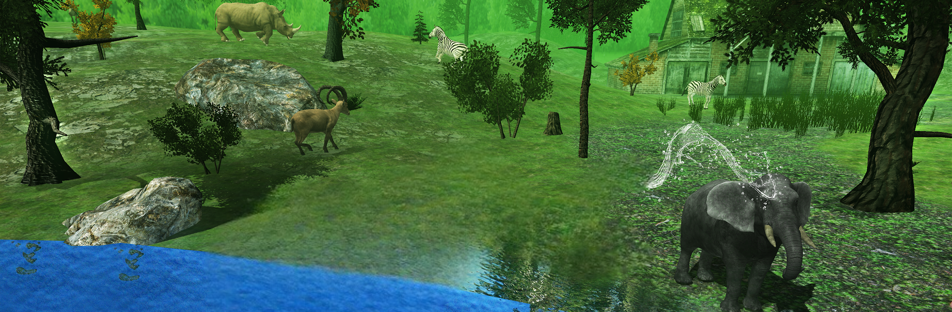Wild Elephant Simulator Family
