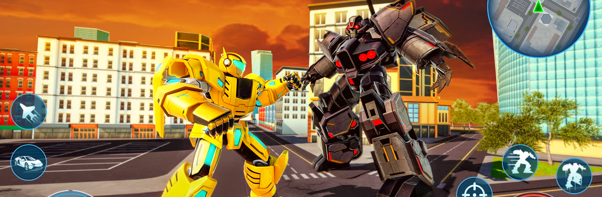 Robot City War: Car Transform