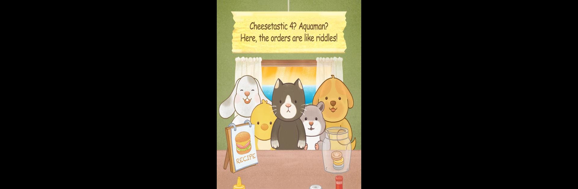Cafe Heaven - Cat's Sandwich