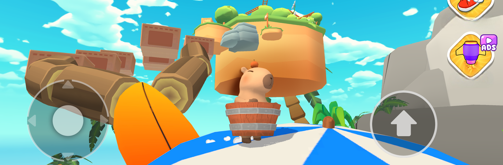 Only Capybara: Parkour Up