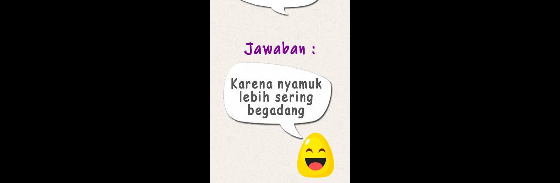 Stiker WA Tebak Tebakan Lucu
