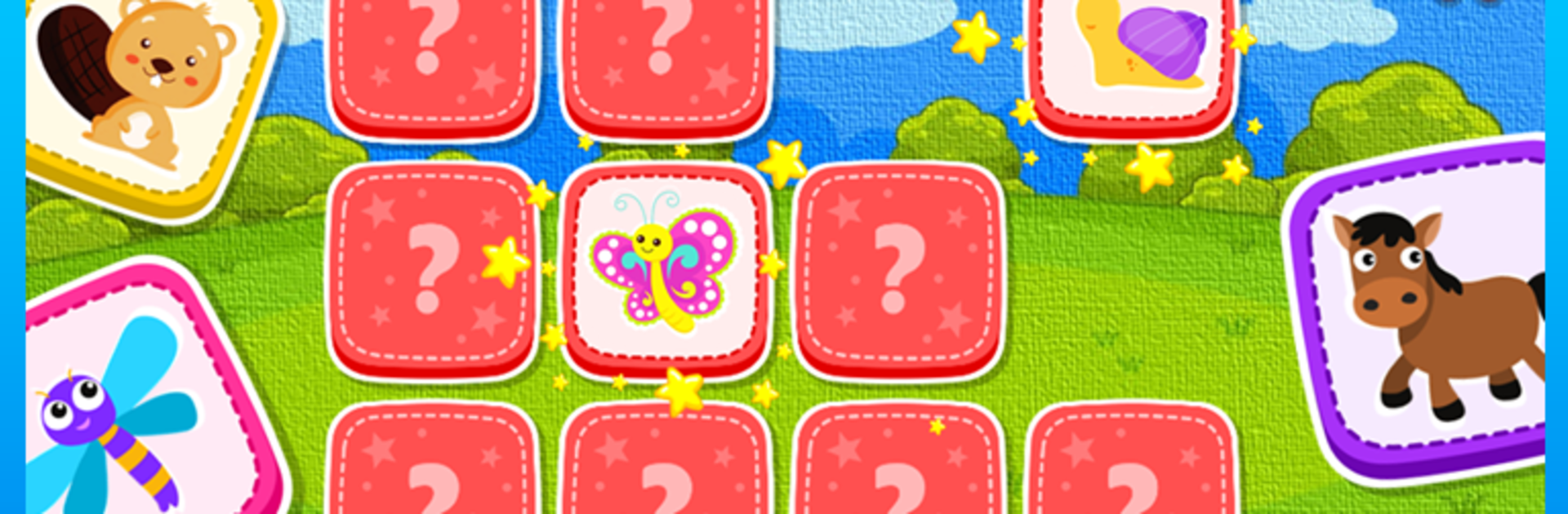 Coloring & Learn Animals - Kids Games