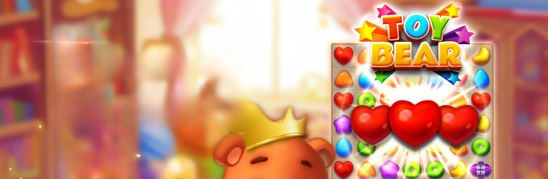 Toy Bear Sweet POP: Match 3