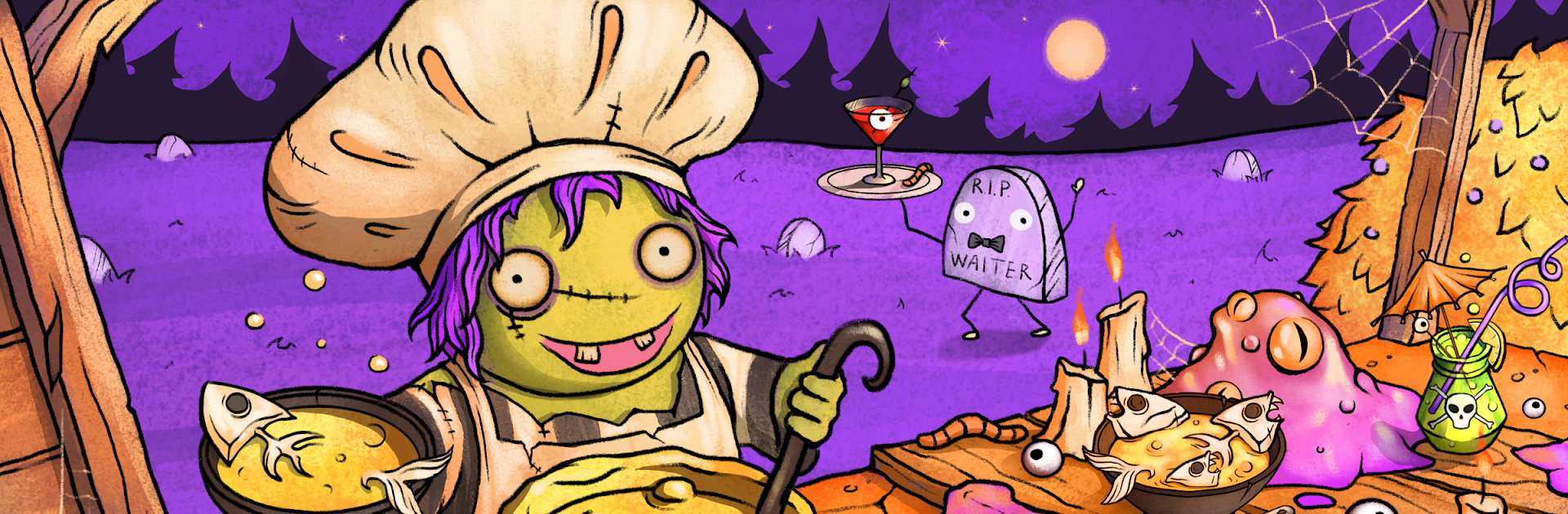 Zombie chef - cooking games