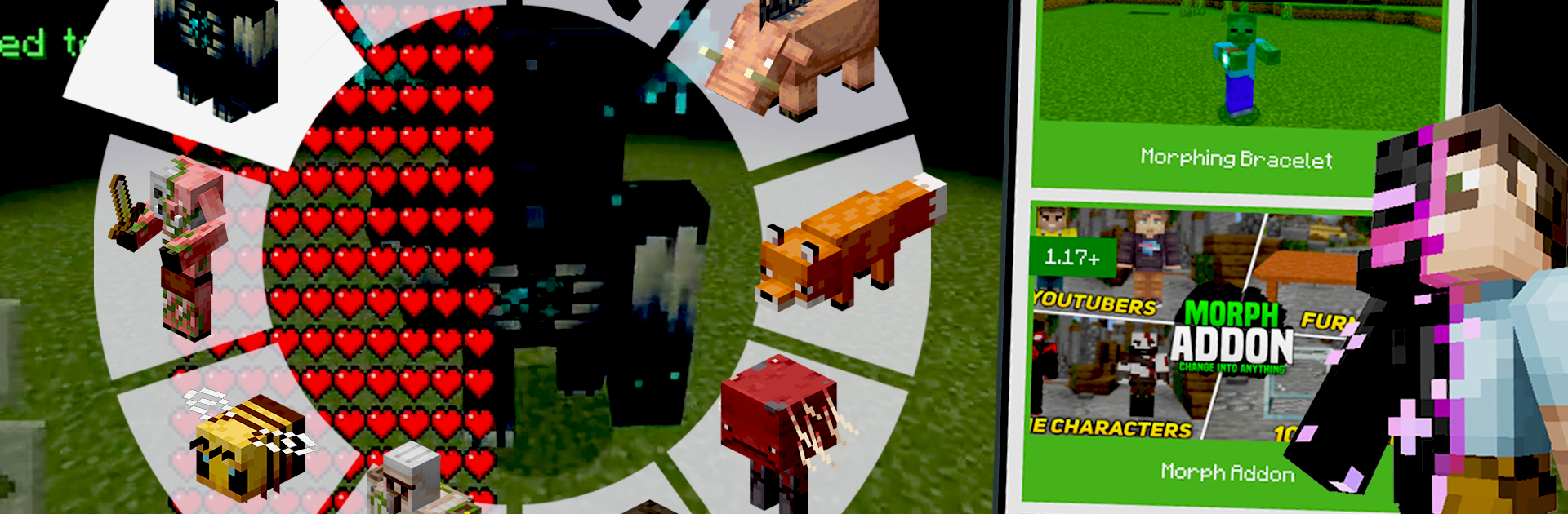 Morph Mod for Minecraft PE