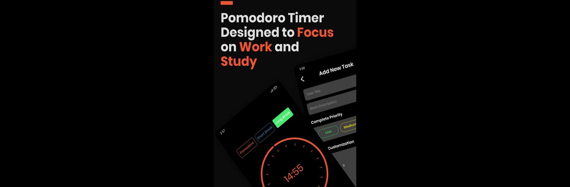Pomodoro Timer & Foco