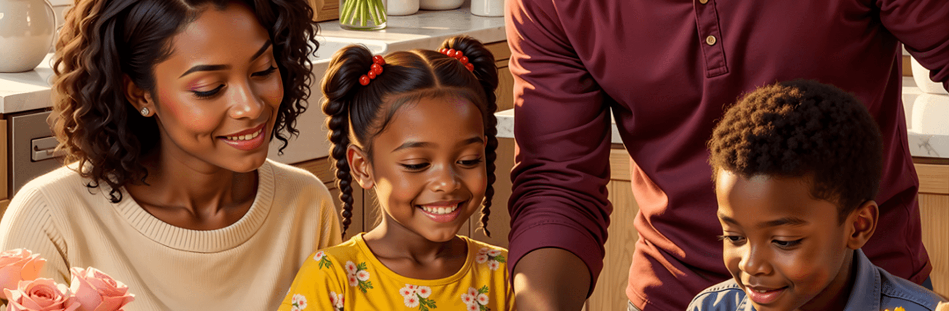 Black Family Paint By Number